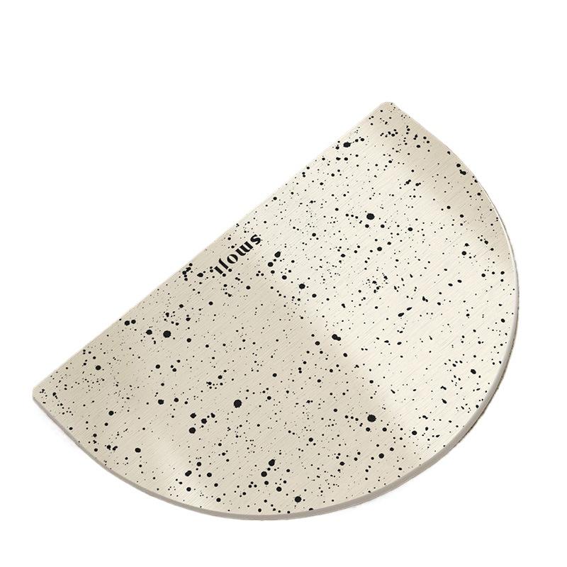 【HMA】Oval Speckled Diatomite B - Non Slip Bath Mat ulasan dan harga