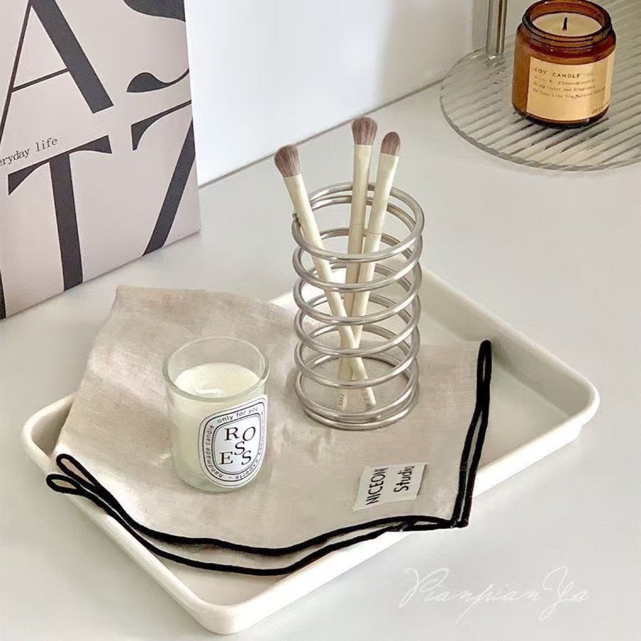 Stainless Steel Toothbrush Hol - Tiny Home Bathroom Kit ulasan dan harga